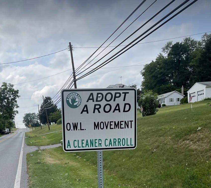 A Cleaner Carroll Road Adoption