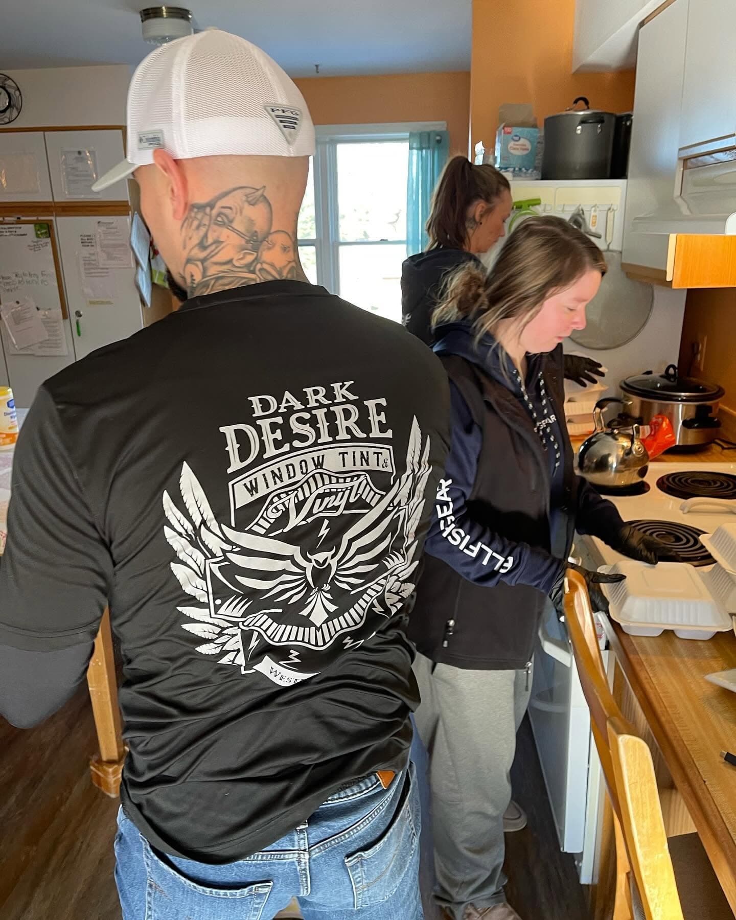 Thanksgiving Dinner for About 60 People from Dark Desire Window Tint and Vinyl